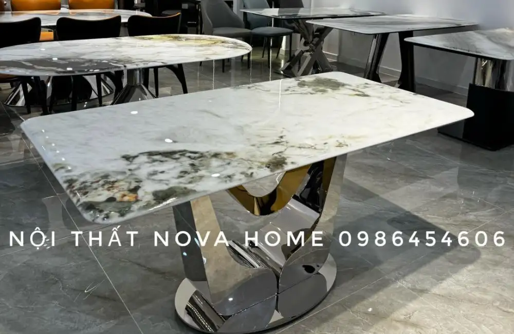 Bàn Ăn Mặt Đá Nên Chọn Loại Nào?