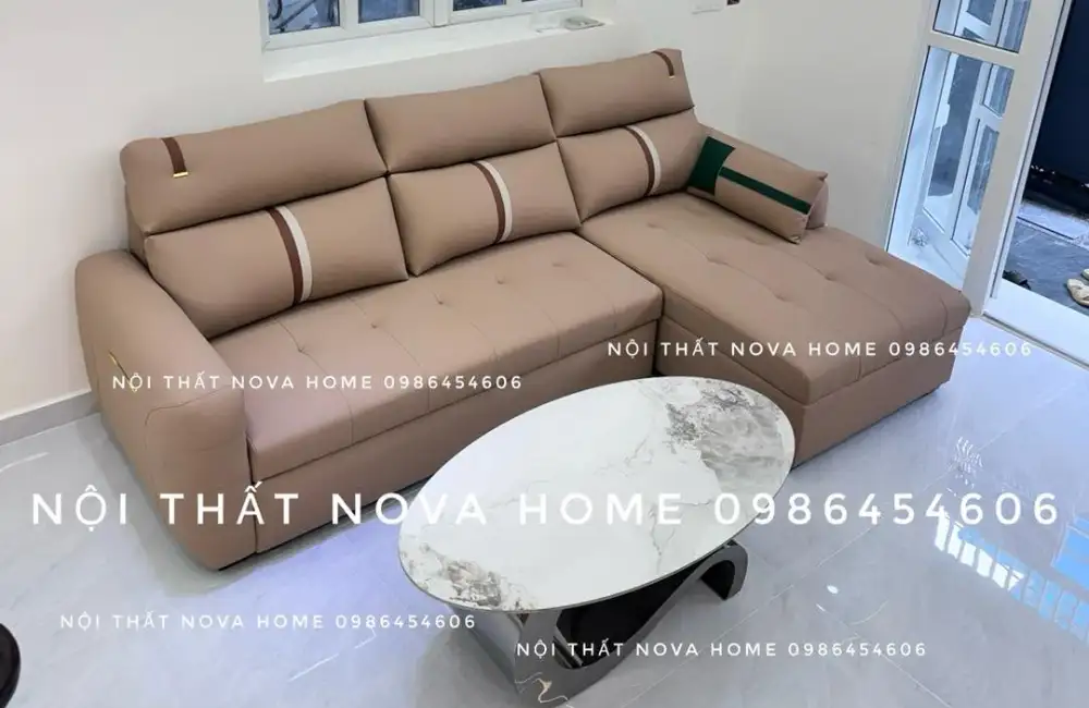 Sofa Giường Kéo Da Bò Thông Minh 8 Sofa Giường Kéo Da Bò Thông Minh