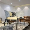ComBo Bàn Đá Thạch Anh Và 8 Ghế Royal Liền Khối 5 ComBo Bàn Đá Thạch Anh Và 8 Ghế Royal Liền Khối