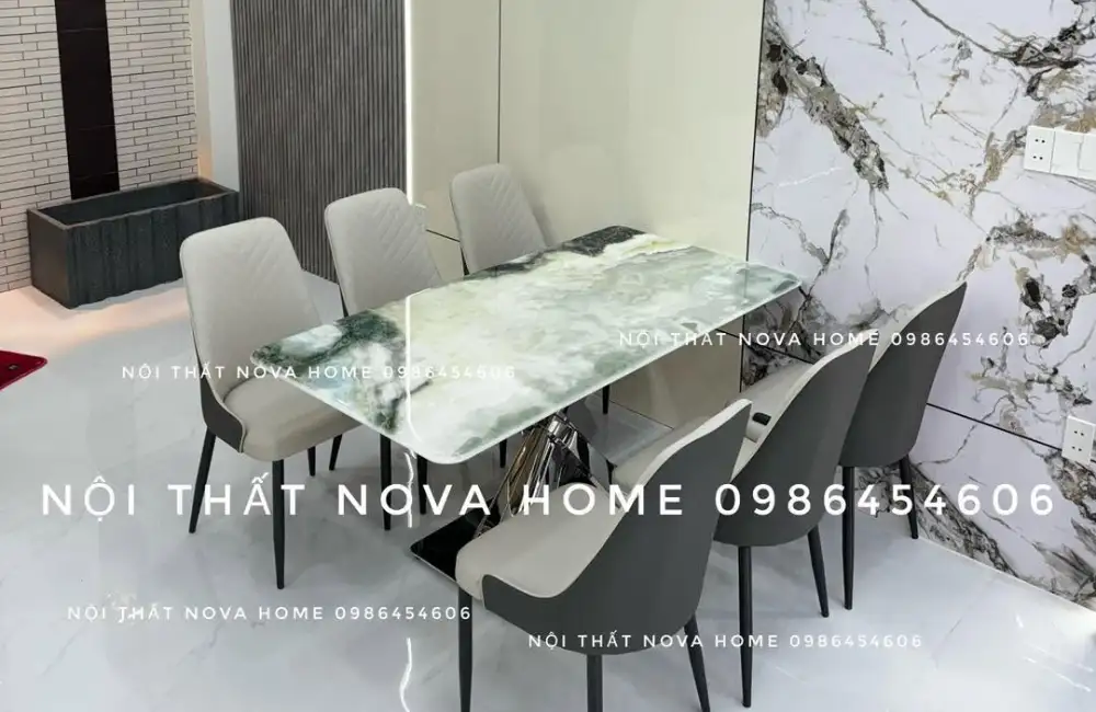 GABD06 Ghế Ăn Họa Tiết Xương Cá
