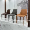 GACC04 Ghế Ăn Cao Cấp Saddle Leather