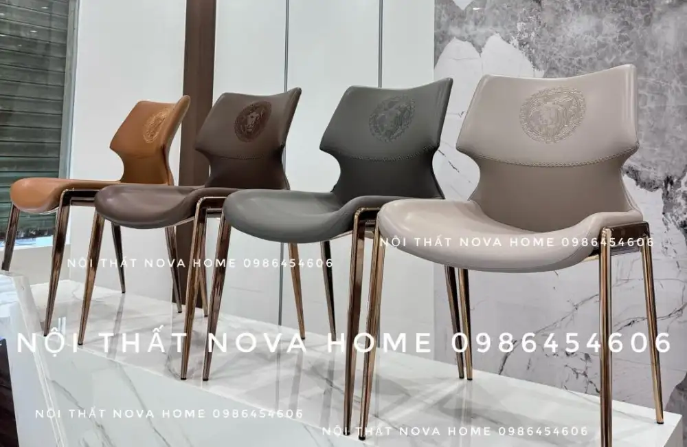 GACC01 Ghế Ăn Cao Cấp Saddle Không Tay