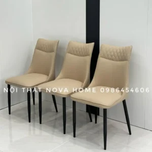 GABD01 Ghế Ăn Họa Tiết Ô Trám