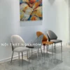 GACC07 Ghế Ăn Sò Phối Hoa Văn