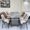 GABD06 Ghế Ăn Họa Tiết Xương Cá