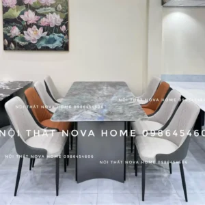GABD06 Ghế Ăn Họa Tiết Xương Cá